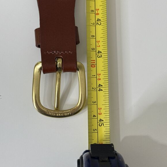 Leather Man Ltd Belt Size 40 Golf Motif Gopher Caddyshack Blue Limited - Picture 13 of 13
